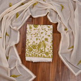 Cotton Green Unstitched Suit